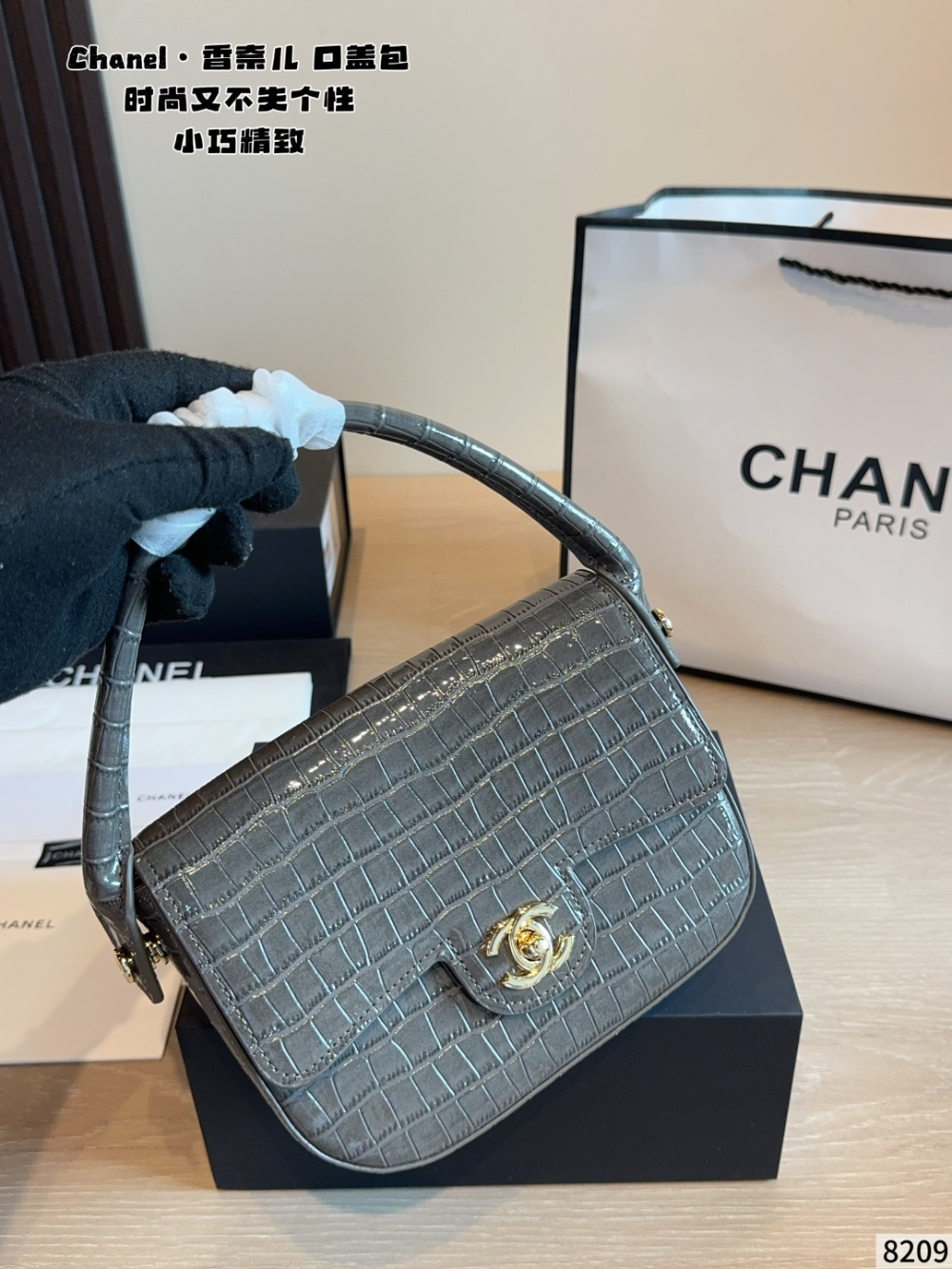 CEM323 New arrive fashion black red green grey color bag for woman beautiful gift to choose gift size to choose 19.5×5×14.5cm