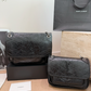 YLEM27 New arrive fashion black  red brown white grey bag for woman hands bag beautiful gift to choose gift 2 size