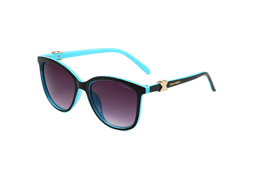 TEM38 Designers Men Classic Brand Retro women Sunglasses  Eyewear Metal Frame Sun Glasses Woman glass lenses aviator sunglasses With box