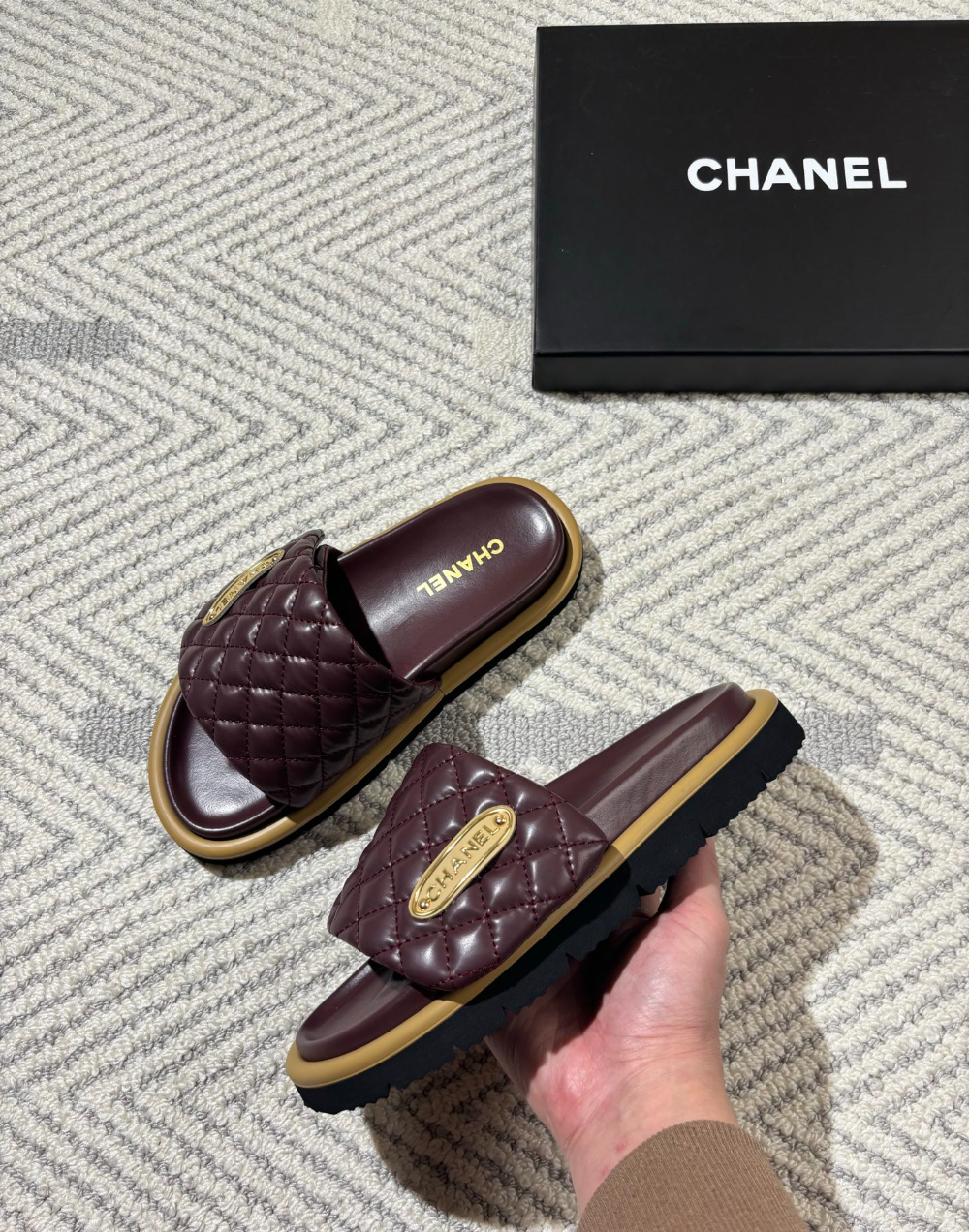 CEM281 New arrive fashion black white borwn khaki red wine many color shose for woman beautiful Slippers gift to choose