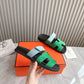 HEM101 Designer women Slippers sandals shoes for women mix color shoes high quality size 35 to 42