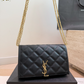 YLEM25 New arrive fashion black bag for woman hands bag beautiful gift to choose gift 22 cm
