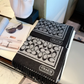 COEM18 new arrive  Hot sale grey black color fashion beautiful  scarf  for woman gift  to choose