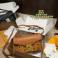 COEM04 New arrive fashion brown bag for woman hands bag beautiful gift to choose gift 23*16cm