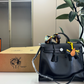 HEM141 New arrive fashion caramel silver black white grey brown color bag for woman beautiful gift to choose 30 cm
