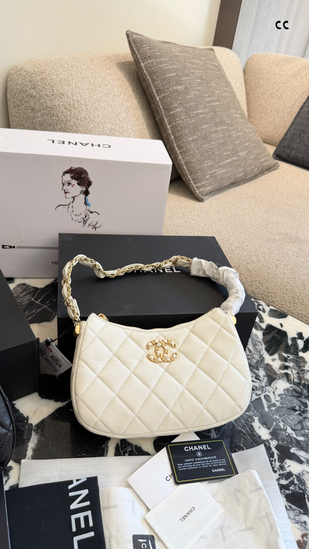 CEM370 New arrive fashion black white color bag for woman beautiful gift to choose
