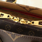 LEM433 New arrive fashion black brown bag for woman hands bag beautiful gift to choose gift 25.0 x 13.0 x 10.0 cm