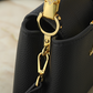 LEM460 New trendy lychee-pattern handbag Luxurious diamond-handle bag for daily use with a single shoulder strap design 21 x 13.6 x 8cm