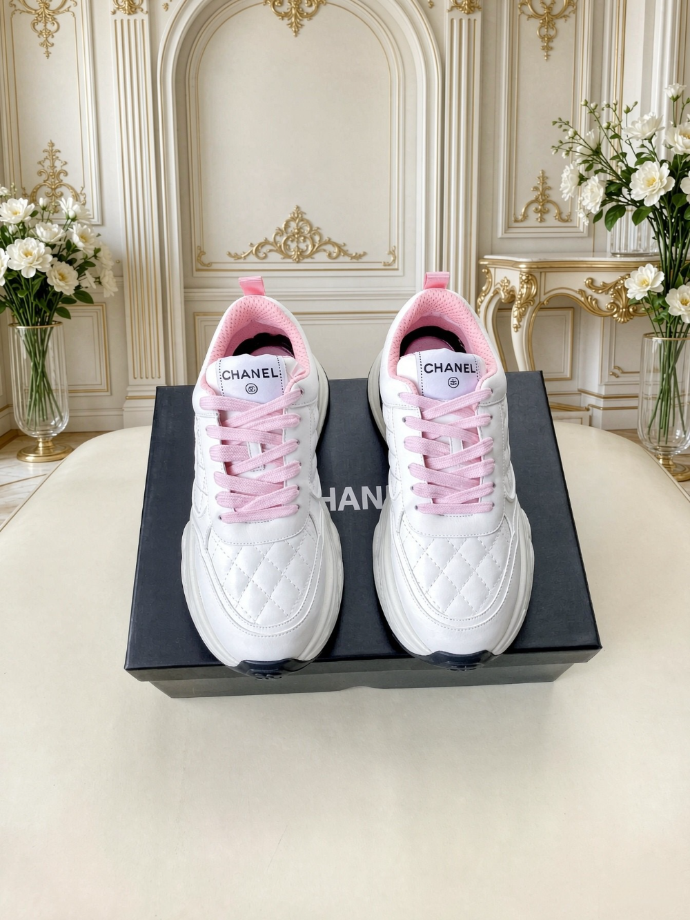 CEM368 Designer Shoes women Sneakers shoes for women pink white color Sneaker high quality size 35-41