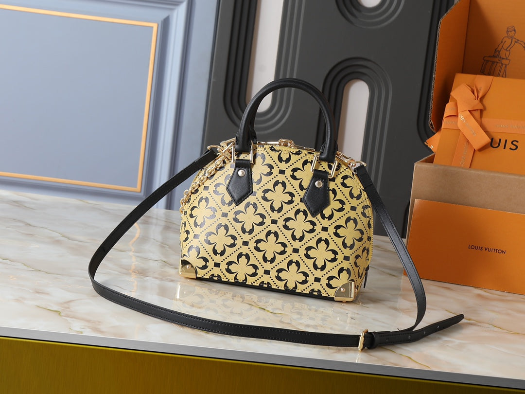 LEM332 Hot sale fashion black brown  bag for woman  Diagonal cross bag gift size 22*19*11cm