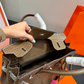 HEM128 New arrive fashion brown black white khaki pink color bag for woman beautiful gift to choose 30*24cm