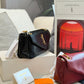 SEM04 New Designer handBag Shoulder Bag for women black white and red color 28cm