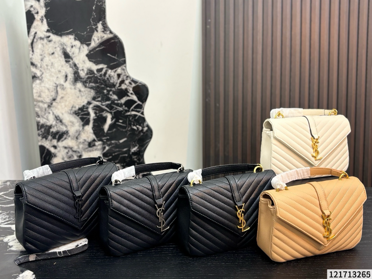 YLEM31 New arrive fashion black white yellow bag for woman hands bag beautiful gift to choose gift 25*19cm