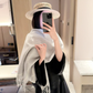 DEM393 new arrive  Hot sale black grey pink color fashion beautiful  scarf  for woman gift  to choose