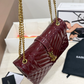 YLEM8 New arrive fashion black red wine color bag for woman beautiful gift to choose gift size to choose