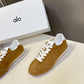 Alo01 Designer Sneakers Men Women Gum Sky Beige Dark Scarlet Mens Trainers Womens Casual Outdoor Runners