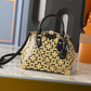 LEM332 Hot sale fashion black brown  bag for woman  Diagonal cross bag gift size 22*19*11cm