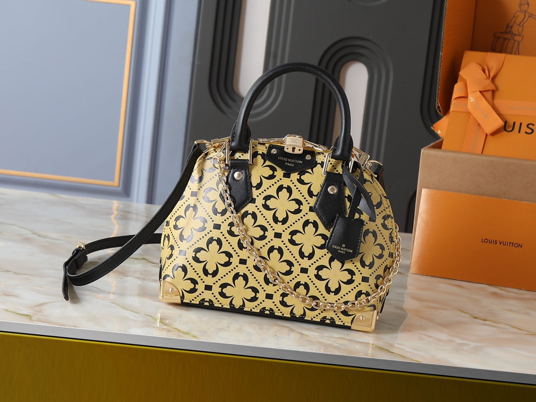 LEM332 Hot sale fashion black brown  bag for woman  Diagonal cross bag gift size 22*19*11cm