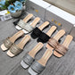 DEM308 New arrive fashion black and white  many color shose for woman beautiful Slippers gift to choose