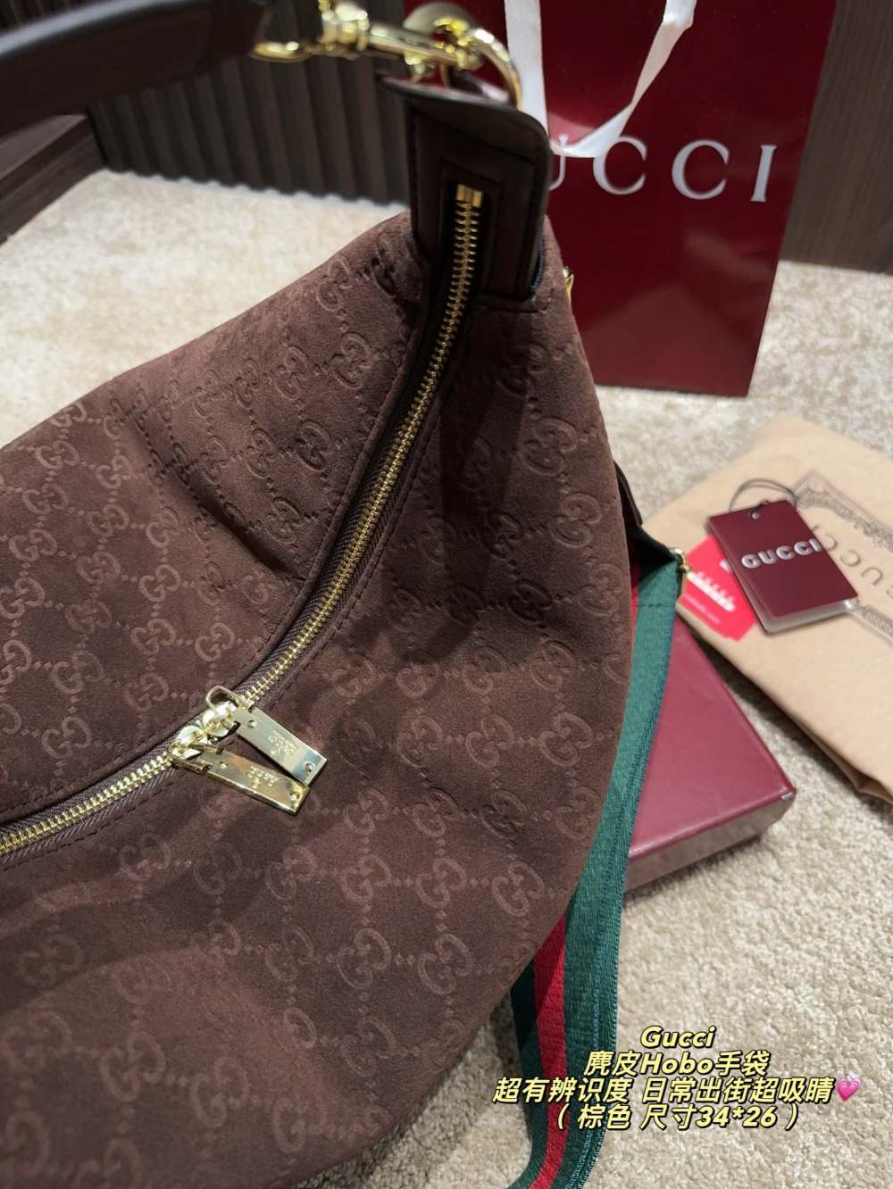 GEM199 New arrive fashion black coffee brown color bag for woman beautiful gift to choose gift size to choose 34*26cm