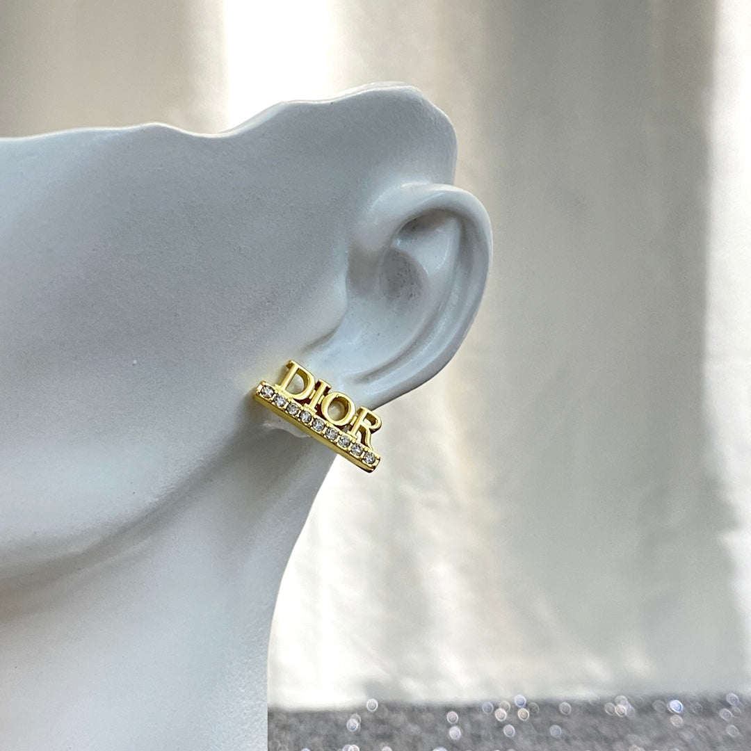 DEM244 New Arrive Fashion  Hot Sale  with Colored Diamond Earring  for Woman Jewelry To Choose