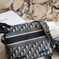 DEM388 New arrive fashion deep blue grey bag for woman hands bag beautiful gift to choose gift 2 size