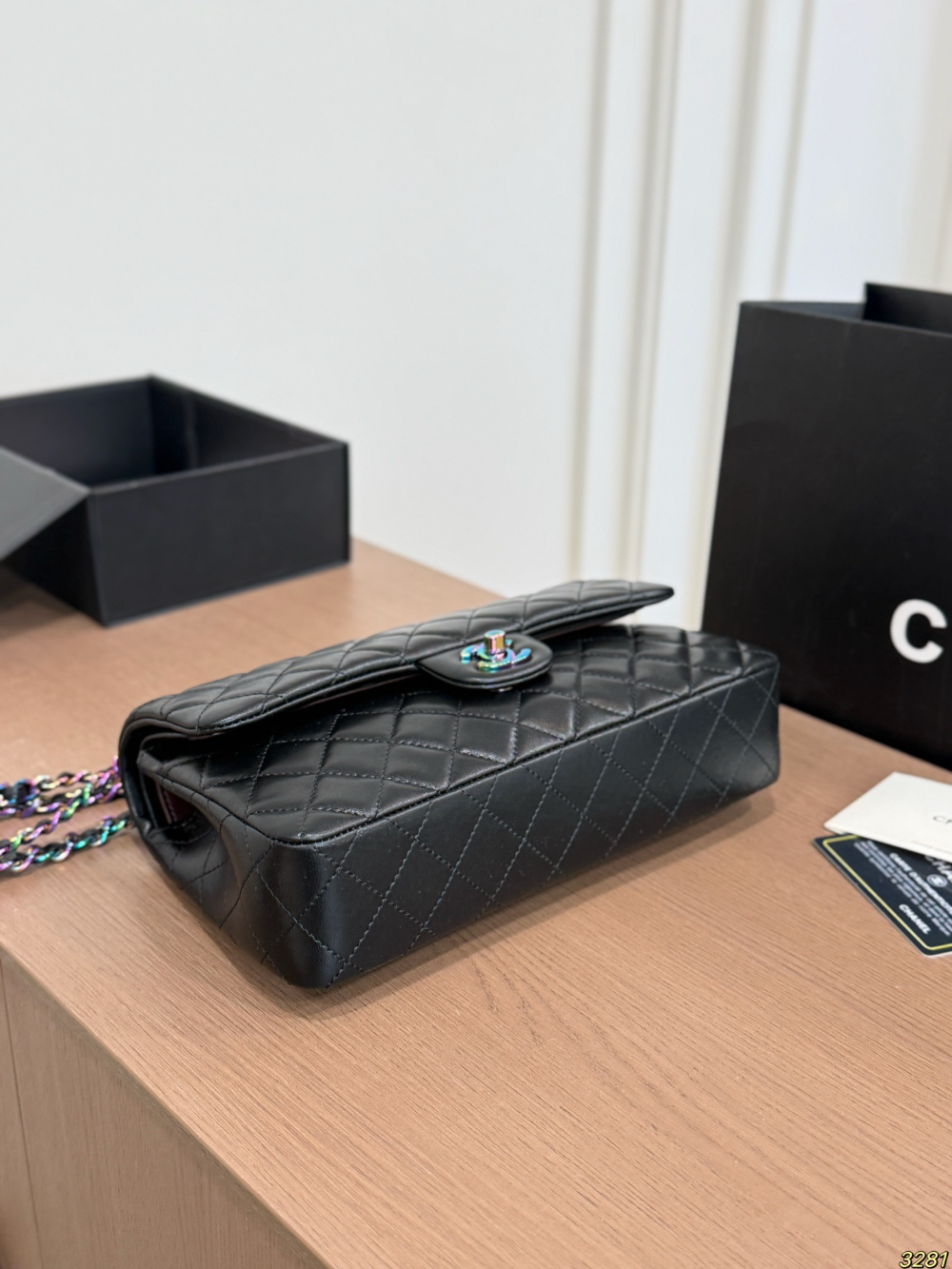 CEM467 New arrive fashion black white yellow peach red lake blue red  purple color bag for woman beautiful gift to choose 25*15cm