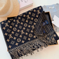 LEM525 new arrive  Hot sale brown black grey yellow color fashion beautiful  scarf  for woman gift  to choose size 180*45cm