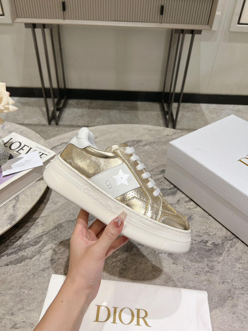 DEM322 New arrive classic fashion gold silver white khaki color shose for woman lover shose color  beautiful gift to choose