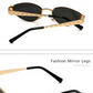 GEM217 Designer sunglasses luxury Spicy girl style sunglasses for women Sexy trend men gift glasses Beach shading UV protection polarized glasses with box