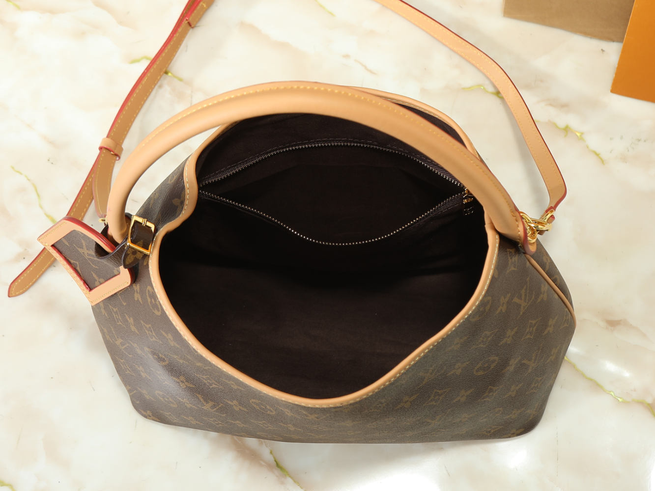 LEM438 New arrive fashion brown bag for woman hands bag beautiful gift to choose gift 31 × 26.5 × 14.5cm