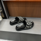 DEM316 New fashionable black and white women's shoes men's shoes available in various colors beautiful slippers excellent gift item