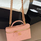 CEM245 New Designer Classic women black pink white handbag small size bag  20*12cm