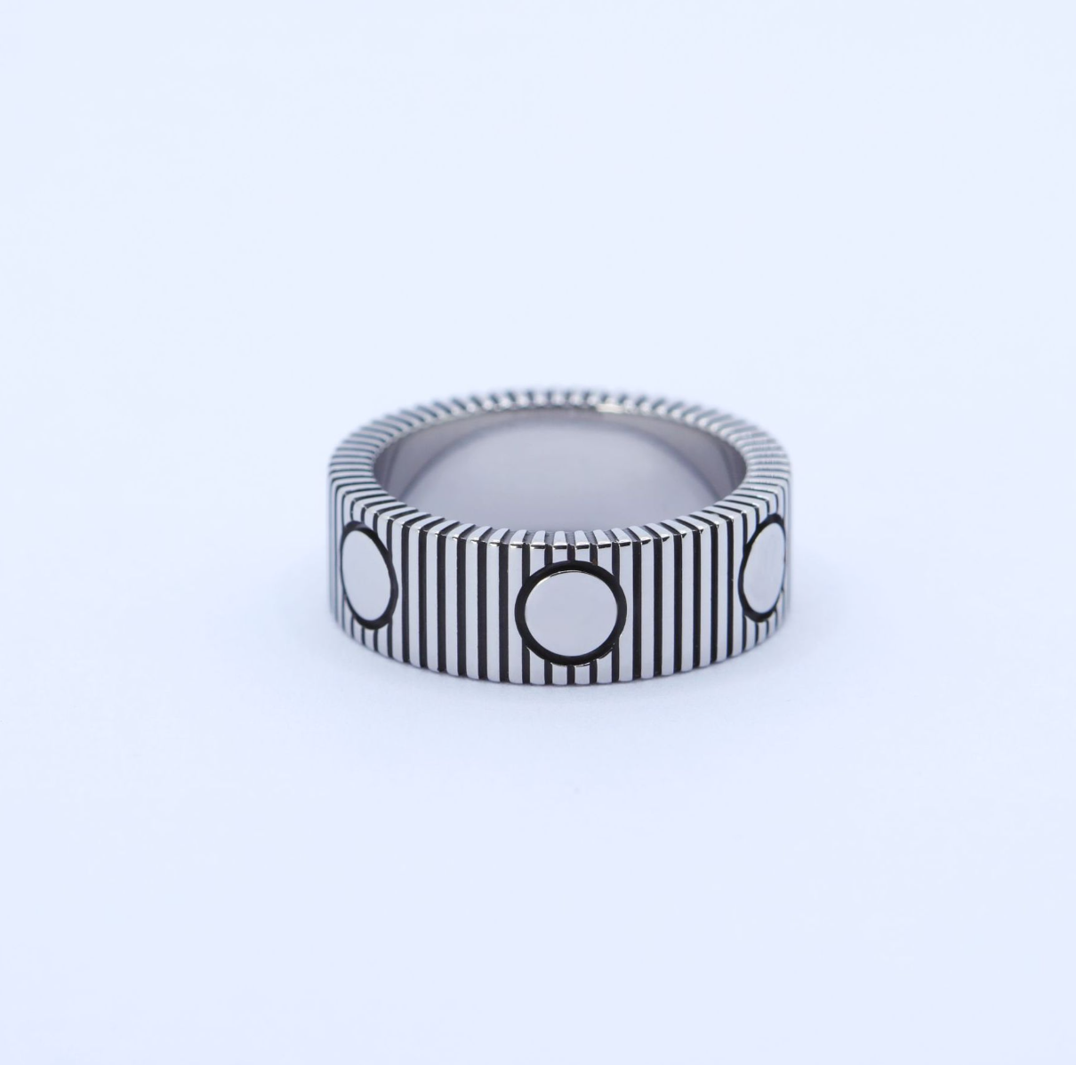 CREM219  Hot sale Fashion Titanium Stainless Steel Rings for Women Men jewelry Couples Cubic Zirconia Wedding Rings Bague Femme
