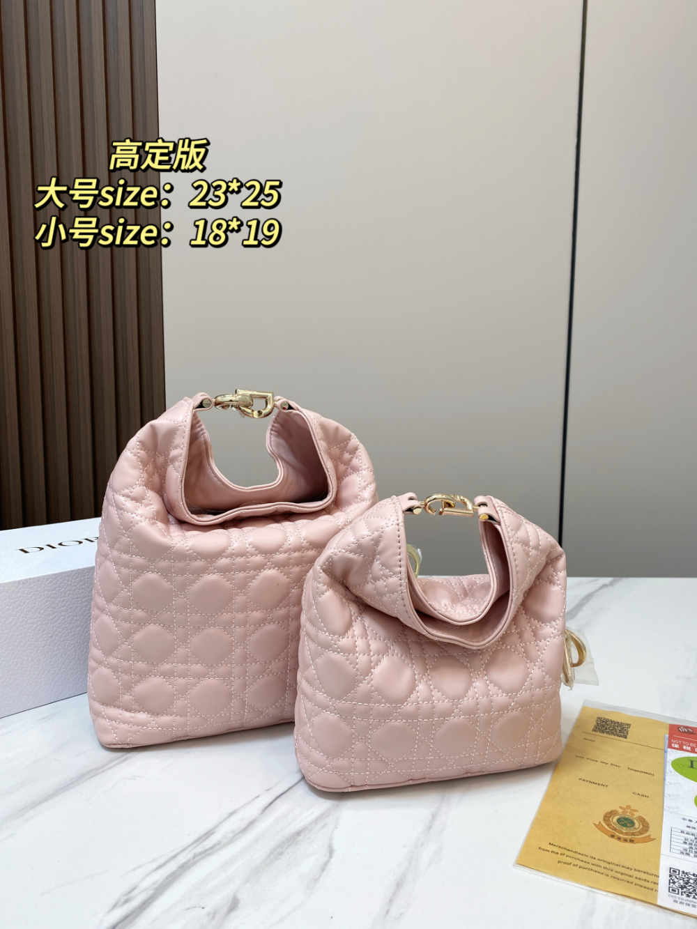 DEM360 New arrive fashion black white blue red khaki pink color bag for woman beautiful gift to choose 2 size
