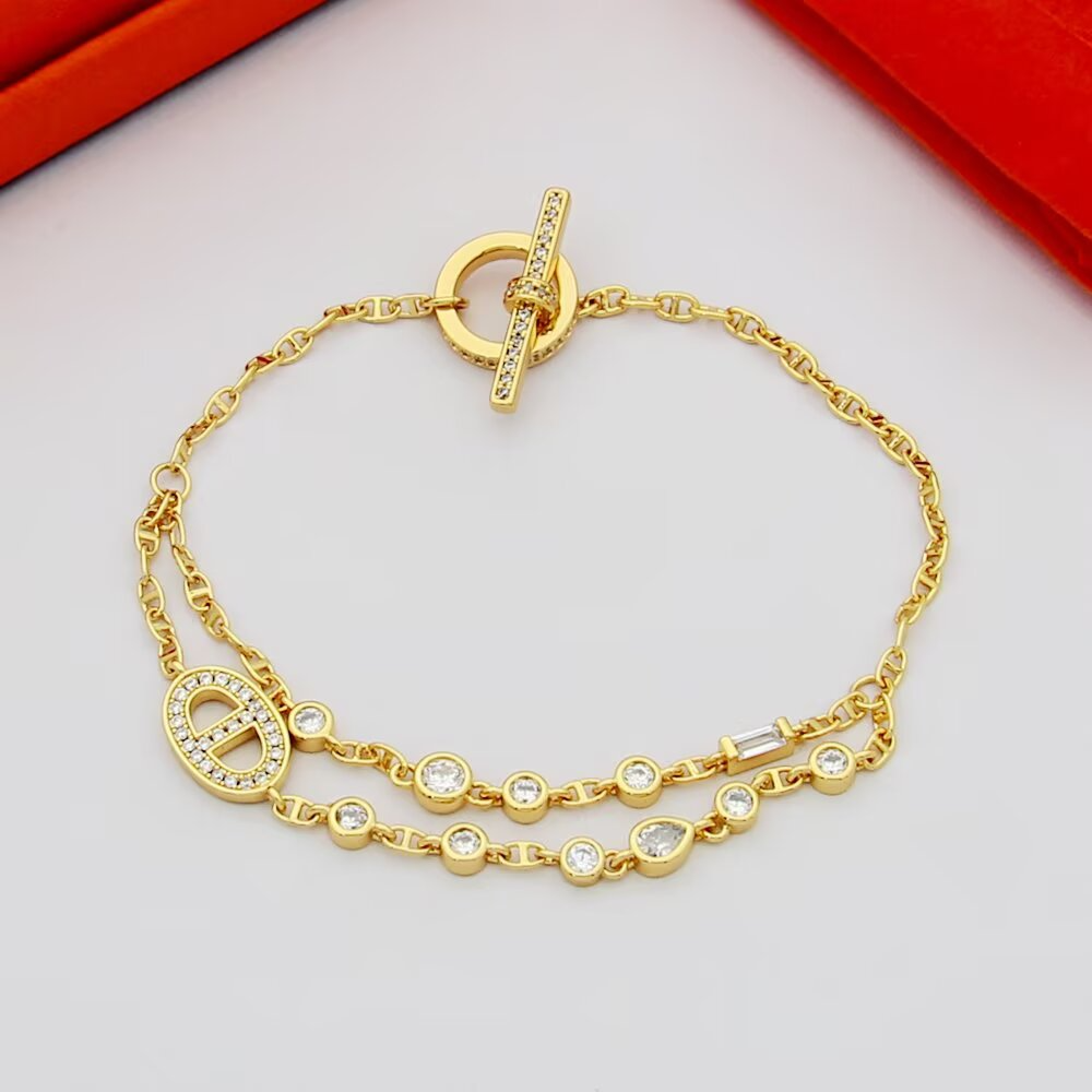 HEM117 Designer Women Bracelets Fashion Jewelry Personalized For Female gift 18.5cm