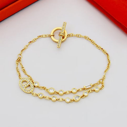 HEM117 Designer Women Bracelets Fashion Jewelry Personalized For Female gift 18.5cm
