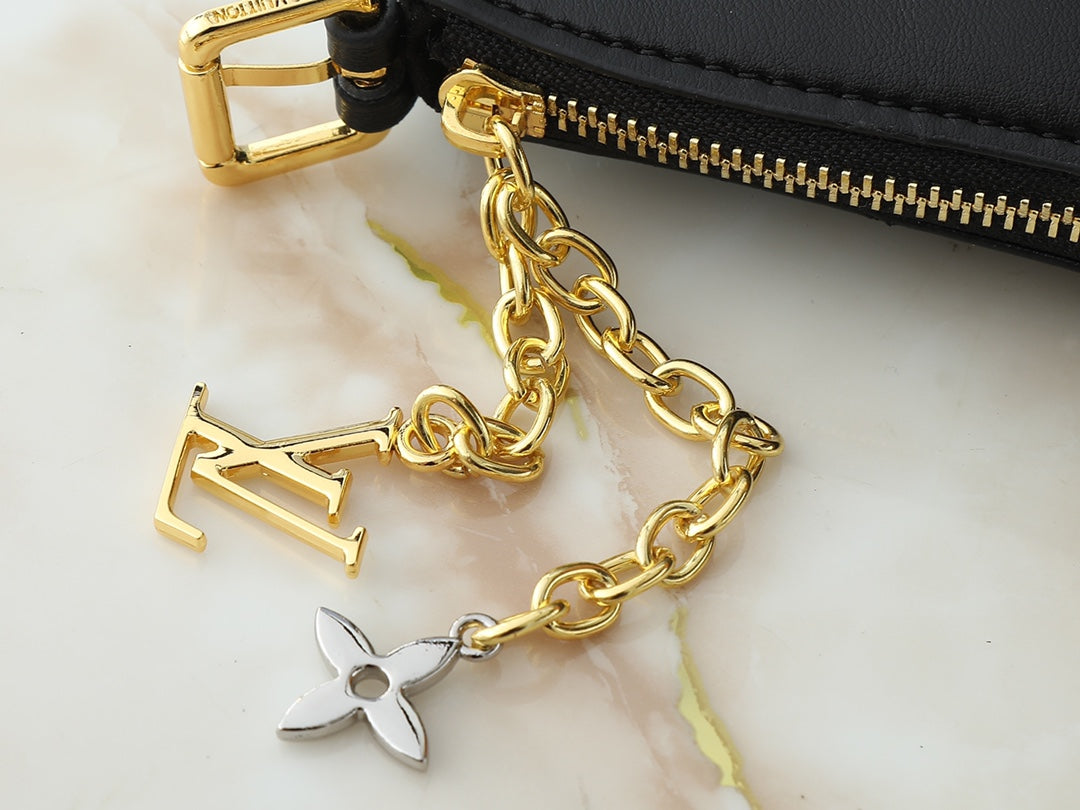 LEM300 Women Luxurys Designer Bag Crossbody Diane Baguette Classic Vintage Canvas Strap Flower Flap Embossed Letters Clutch Purse Shoulder Bags Tote Bag