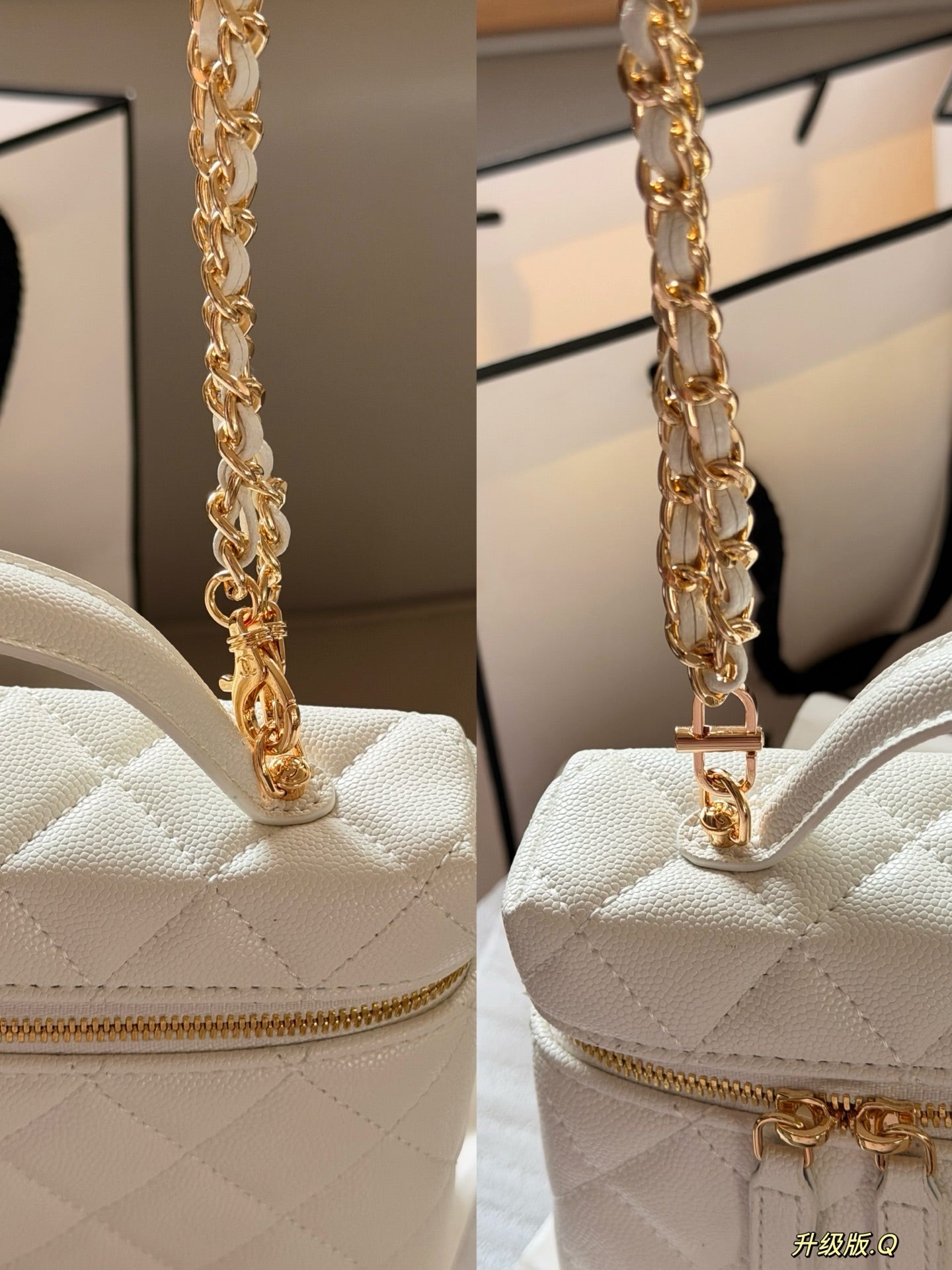 CEM245 New Designer Classic women black pink white handbag small size bag  20*12cm