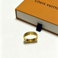 LEM573 New Classic Ring Brand Designer Titanium Steel Ring Gold Ring Women Mens Ring Love Promise Jewelry