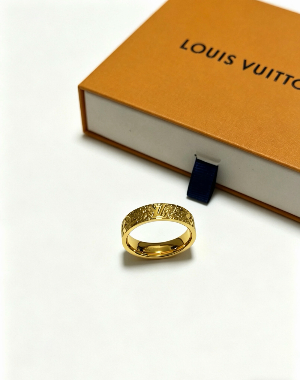 LEM573 New Classic Ring Brand Designer Titanium Steel Ring Gold Ring Women Mens Ring Love Promise Jewelry