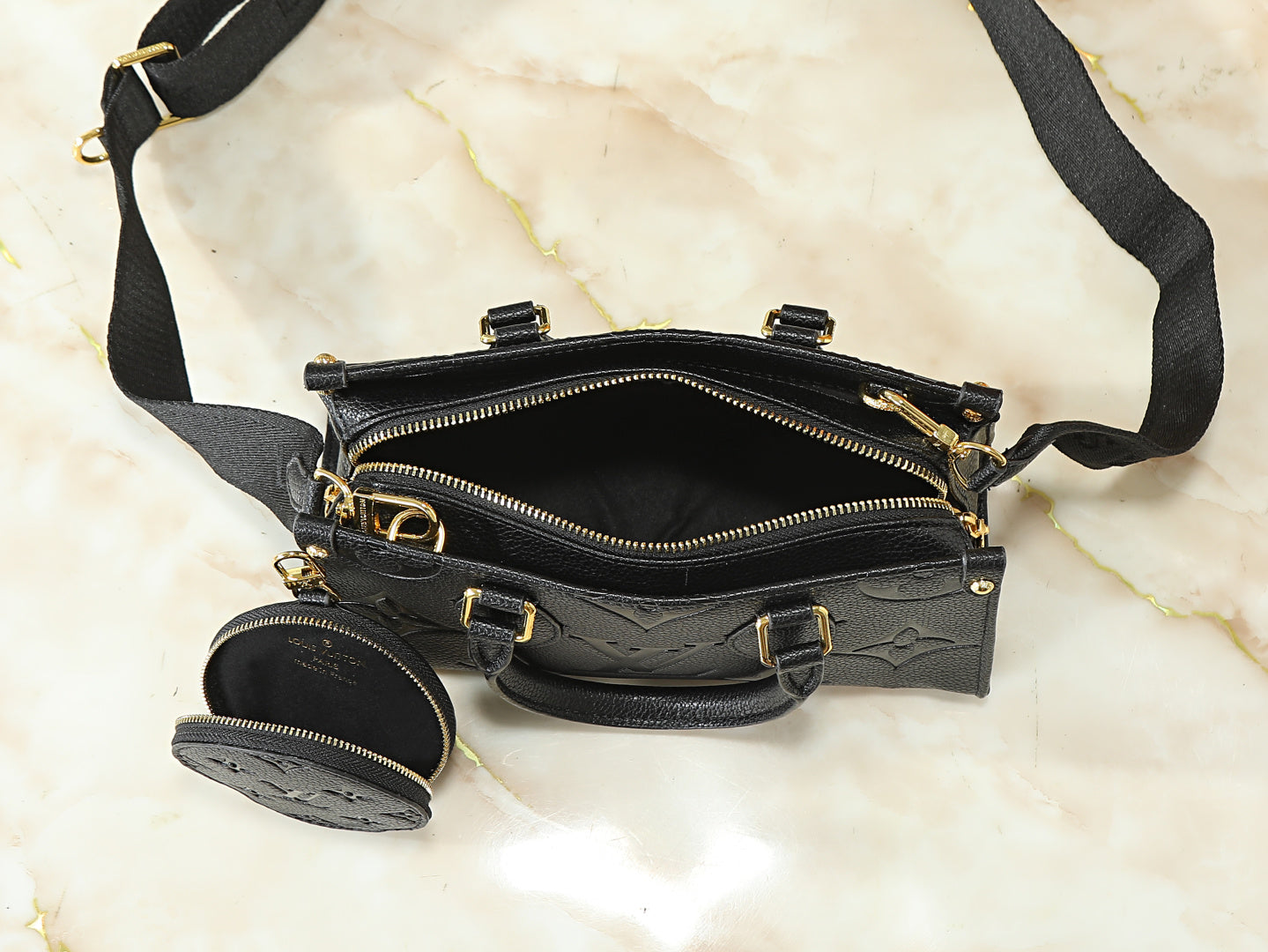 LEM433 New arrive fashion black brown bag for woman hands bag beautiful gift to choose gift 25.0 x 13.0 x 10.0 cm