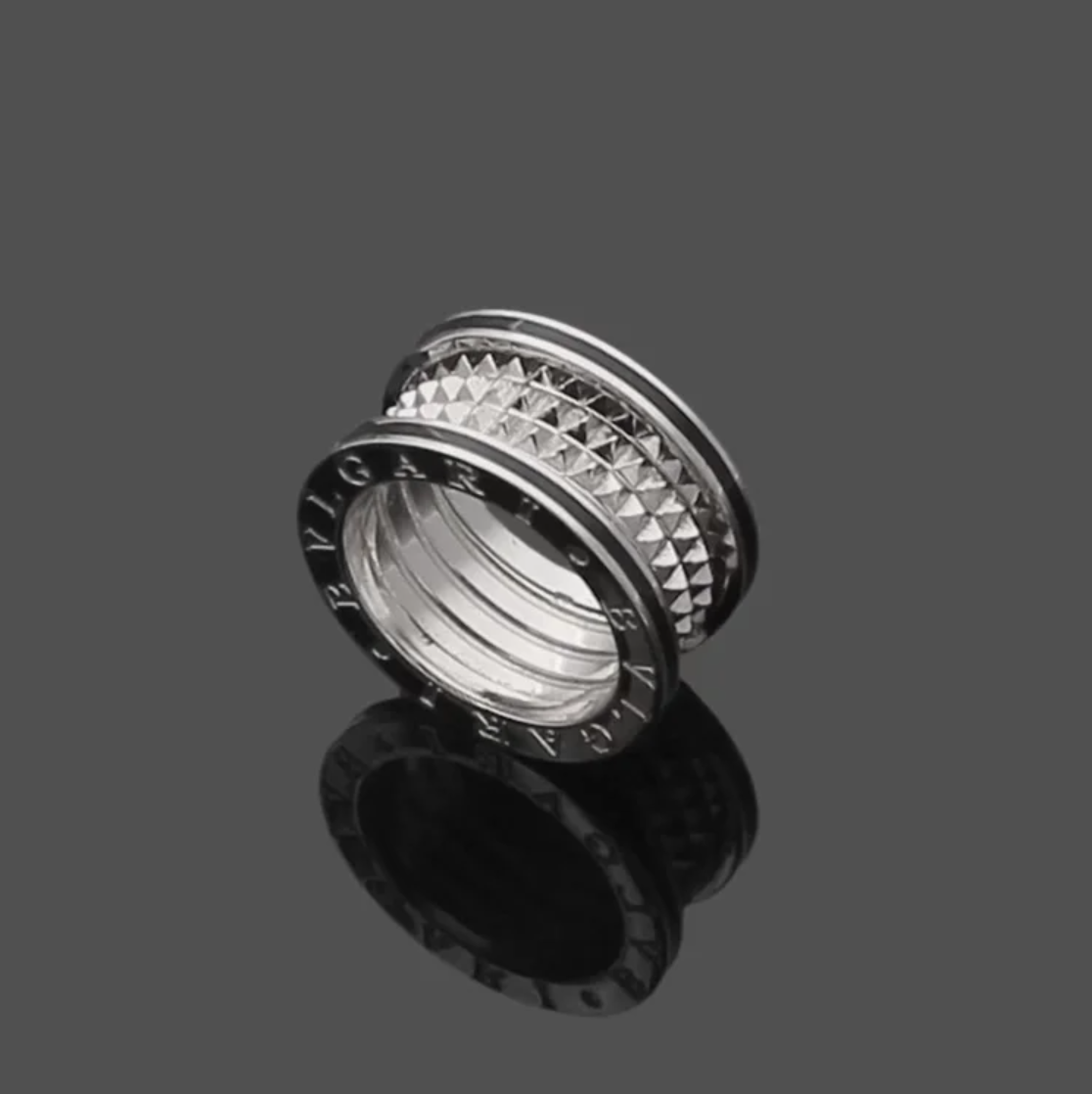 BR17  Hot Sale Fashion Rings for Women Men Jewelry Couples Cubic Zirconia Wedding Rings Bague Femme