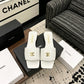 CEM260 New arrive fashion black and white color shose for woman beautiful Slippers gift to choose