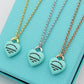 TEM19 Necklaces Designer Returnto Necklace Sterling Silver 925 tifanyly And Co Selected Quality Minimalist Contemporary Style