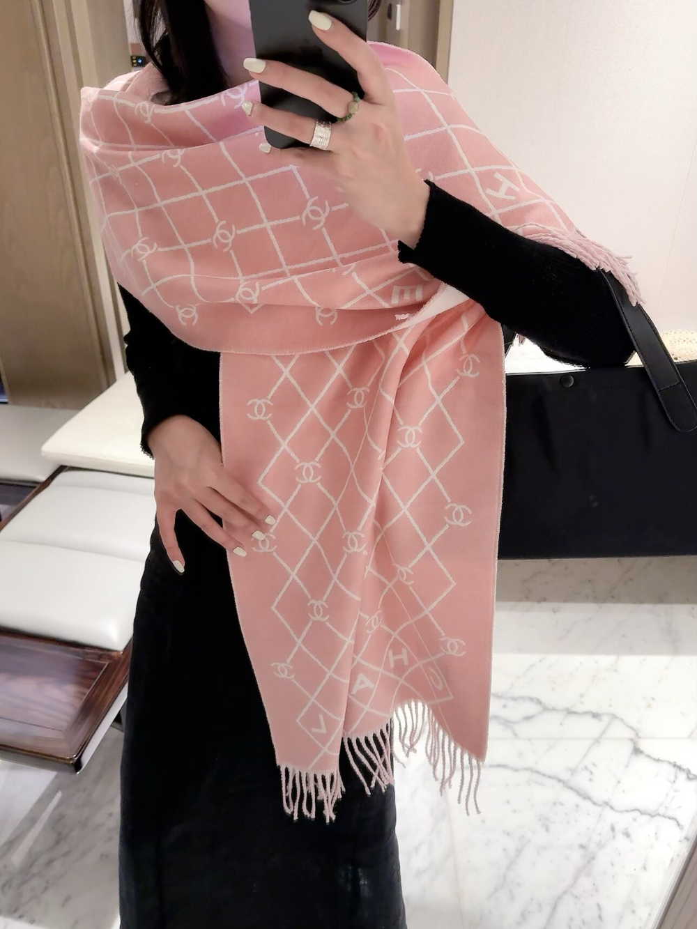CEM362 new arrive  Hot sale black pink brown color fashion beautiful  scarf  for woman gift  to choose size 44.6x168cm
