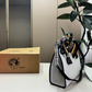 HEM141 New arrive fashion caramel silver black white grey brown color bag for woman beautiful gift to choose 30 cm