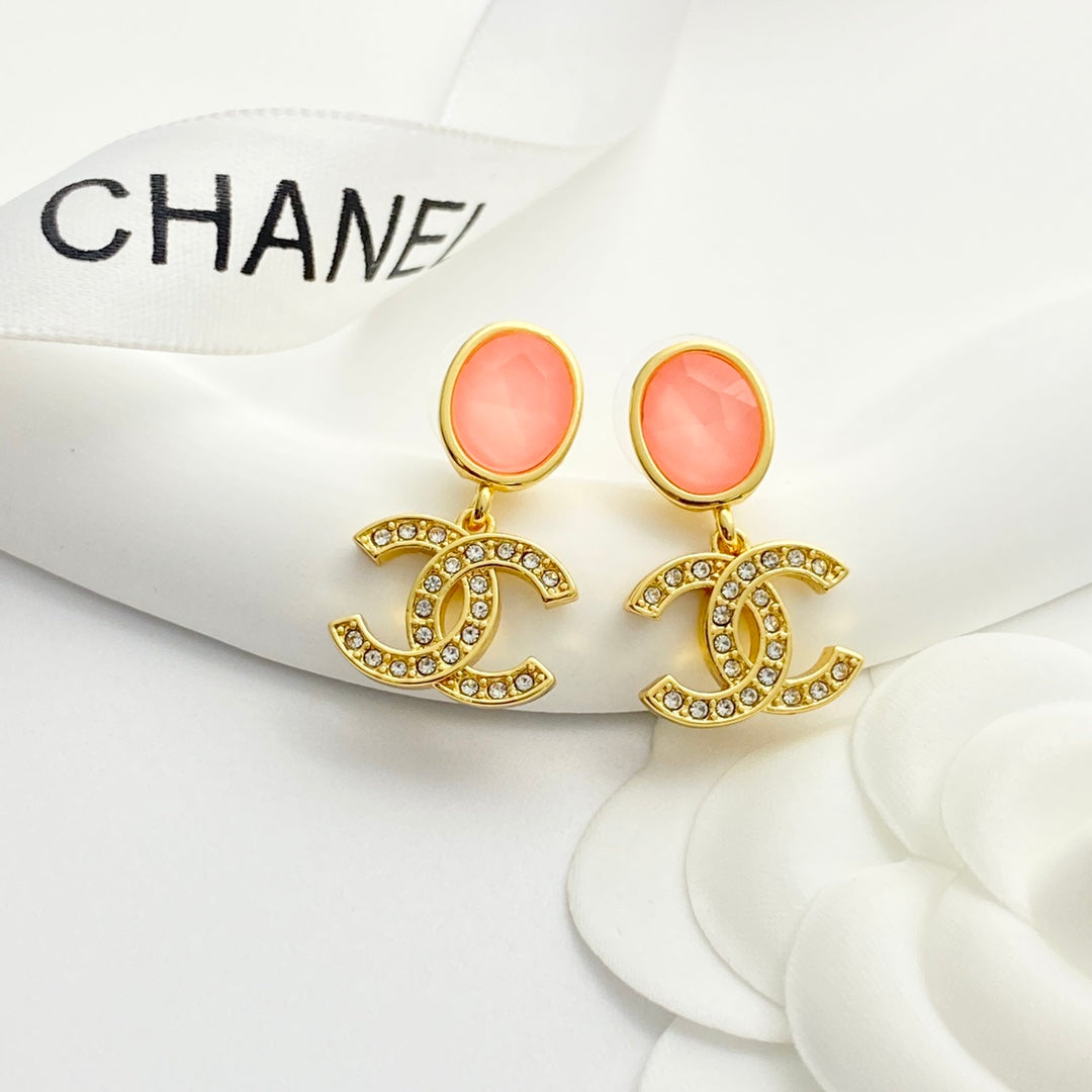 CEM231 New Arrive Fashion  Hot Sale  with Pearl Pink Earring  for Woman Jewelry To Choose Gift Not with Box