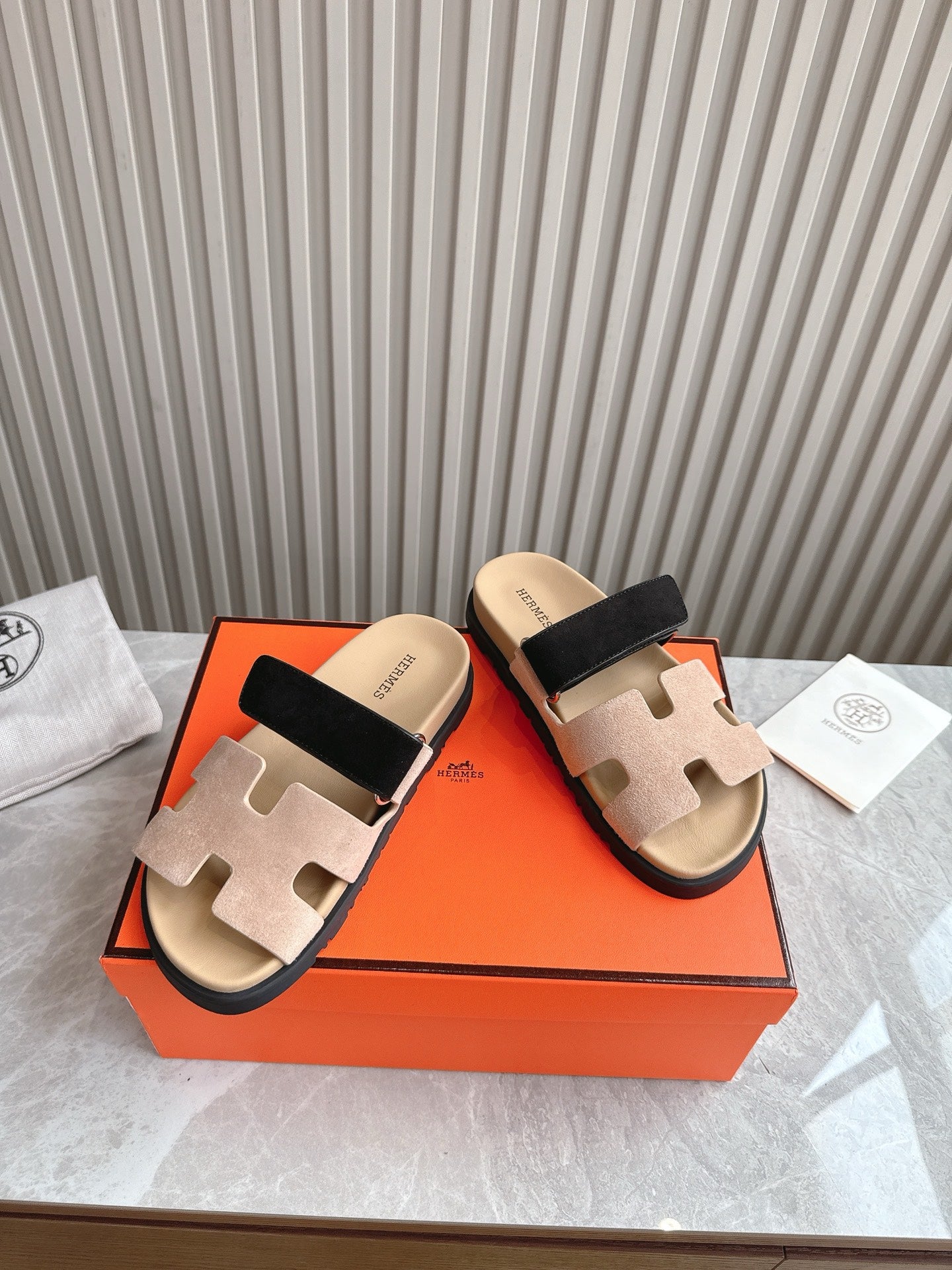 HEM101 Designer women Slippers sandals shoes for women mix color shoes high quality size 35 to 42