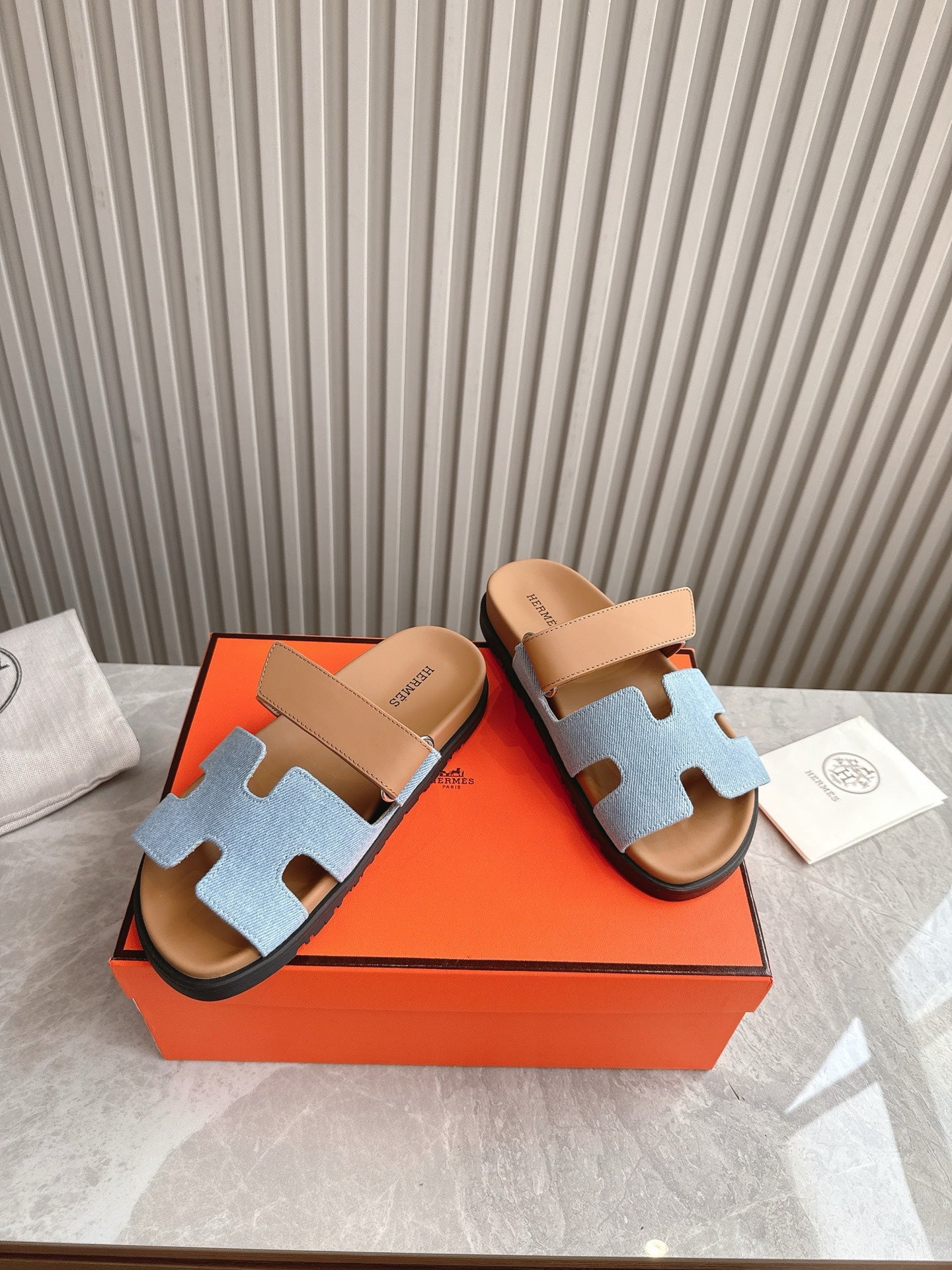 HEM101 Designer women Slippers sandals shoes for women mix color shoes high quality size 35 to 42
